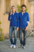 Polo met lange mouwen, Cotton Elasta LS3564 (dames L/40)