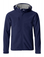 Clique Basic Softshelljas HOODY, dames en heren